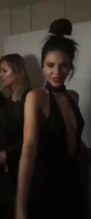 Kendall Jenner giving you the finger.