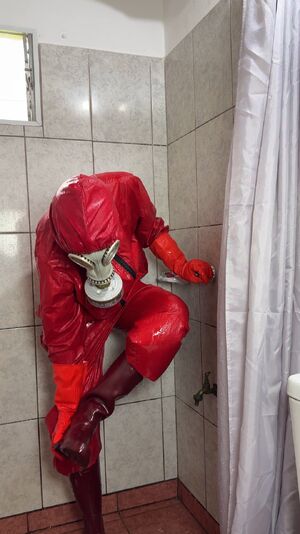 Masked Boots Mask Rubber