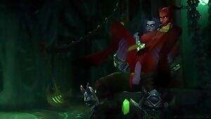 Eredar draenei getting fucked