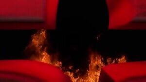 Tattooed blonde submissive Dakota Skye takes her masters BBC in her ass