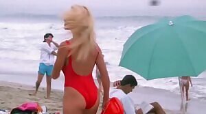 Pamela Anderson on Baywatch