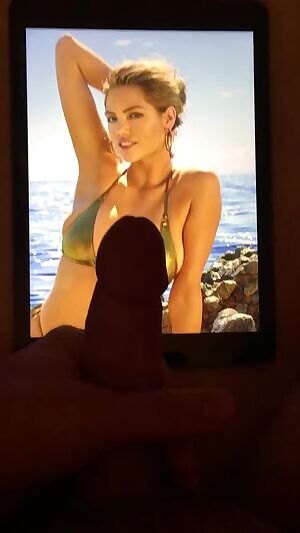 Kate Upton’s Seaside Cumshot