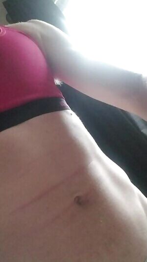 My mistress made me try on some underwear...