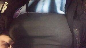 A flash outside in the car I got some looks forsure