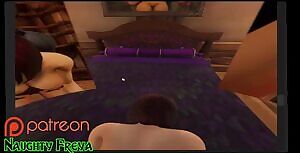 Worgen VS Human Female,Virtual Reality Experince With Multi POV