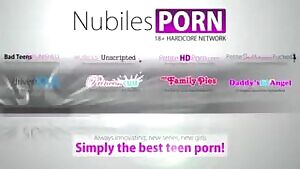 Bored stepbrother fucks her sexy blue-haired stepsis