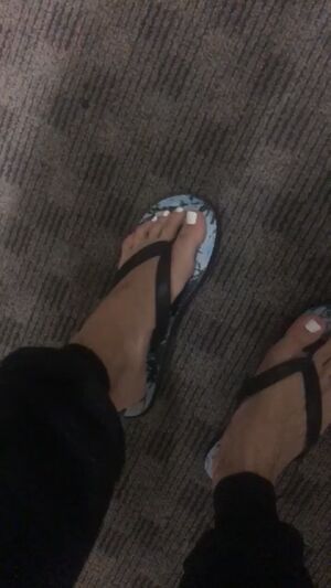 White Toes Feet Femboy Nails Sissy
