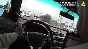 When you accidentally roll through a stop sign and the police notice that you're not white