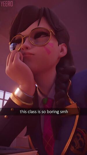 D.Va Classroom Boredom