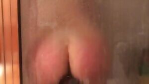 First time posting from my own account! And having a little fun in the shower 🍆 💦