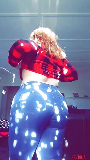 Oops, jeans getting a little tight