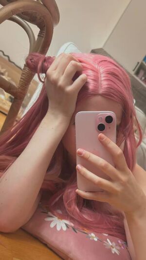 NSFW Cosplay Amateur OnlyFans Teen pink hair