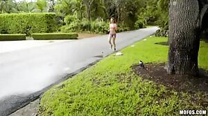 Blindfolded Jogger Threesome - Cassidy Banks, Kimmy Granger