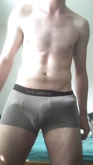 one bulge is a banana, the other one is my cock...did you guess right? 🍌