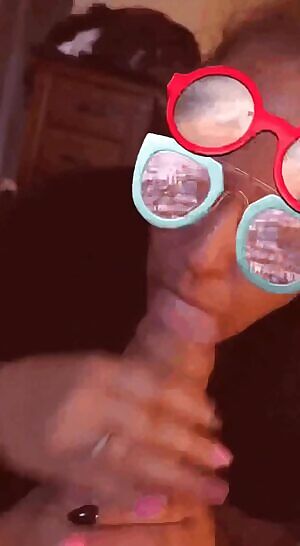 Snapchatting hubby while he’s at work...