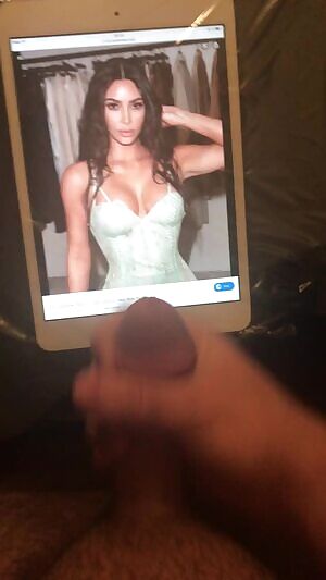 Kim Kardashian's turn to taste my cum