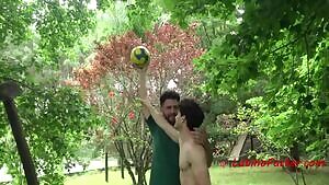 Hot Latino Men Ball PLay