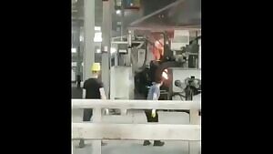 in a second they destroyed the factory facilities