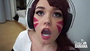 D.Va Playing with a big load