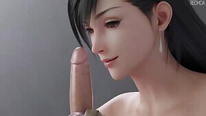 Tifa's kissjob