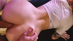 Homemade Porn - Amazing Big Ass Redhead Babe Hottest Doggystyle Anal