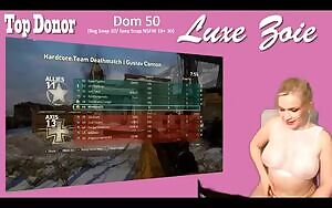 Zoie Burger Pulling her Panties down