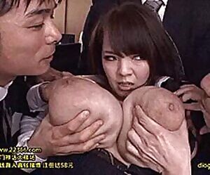 Hitomi’s nipples feeds them all