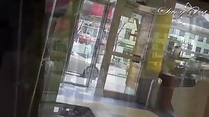 Nude in a Doner Shop