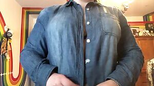 Nothing more satisfying than unbuttoning at the end of a long day