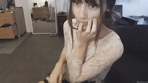 punishing her butt for eating all her panties