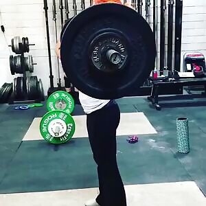 Becky's fat jiggling ass