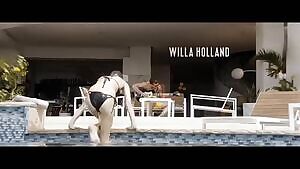 Willa Holland cute ass jiggle