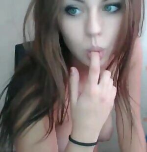 Cute Girl Teasing You on Cam