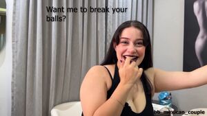 F/M Ballbusting Big Tits CBT
