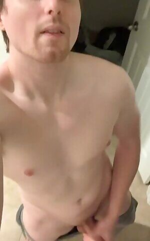 Horny in the hallway