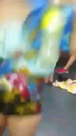 Ordinary situation in Las Vegas elevador