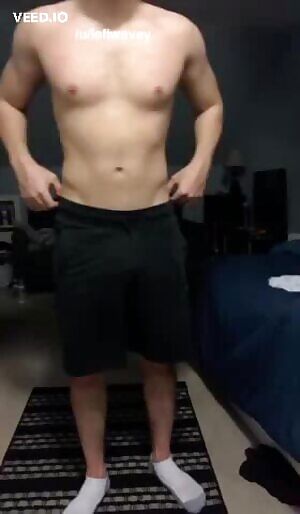 Shorts off, dick out 😏