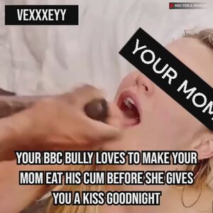 BBC Blonde Bully Caption Cuckold