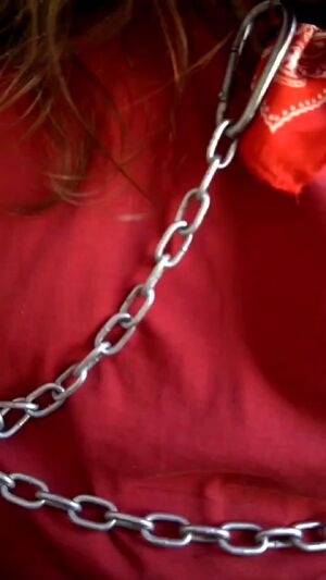 Metal Bondage Amateur BDSM Handcuffed Strapped