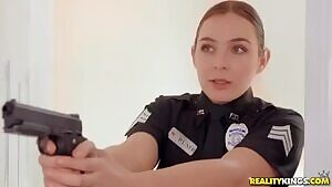 Blair Williams & Scarlett Johnson - Two Cops In Heat