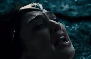 Wonder Woman face when she’s captured and her enemies take turns fucking her ass