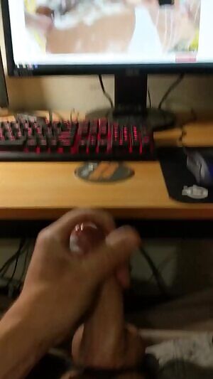 Cock ring and precum 😅