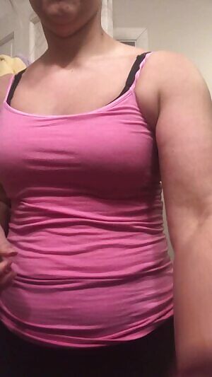 i know they’re small, but there is no better feeling than letting my little titties breathe after a long day at work. happy titty tuesday! 😉