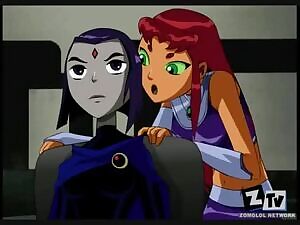 Starfire & Raven