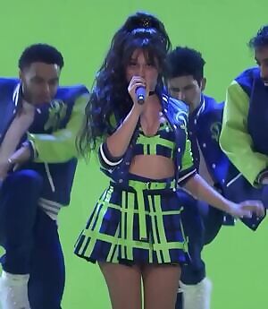 Don’t think I would last long if Camila Cabello was grinding on me like this in her slutty little skirt