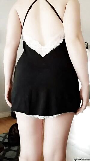 Revealing her beauty marks