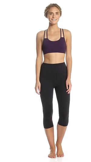Nux Strappy Seamless Yoga Sports Bra
