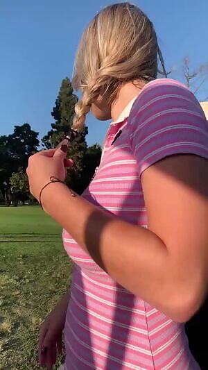 Gabbie revealing her tits