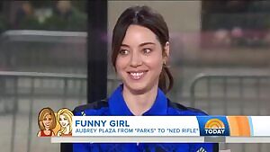 Aubrey Plaza Being Weird