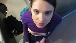 Selena22 eats a facial